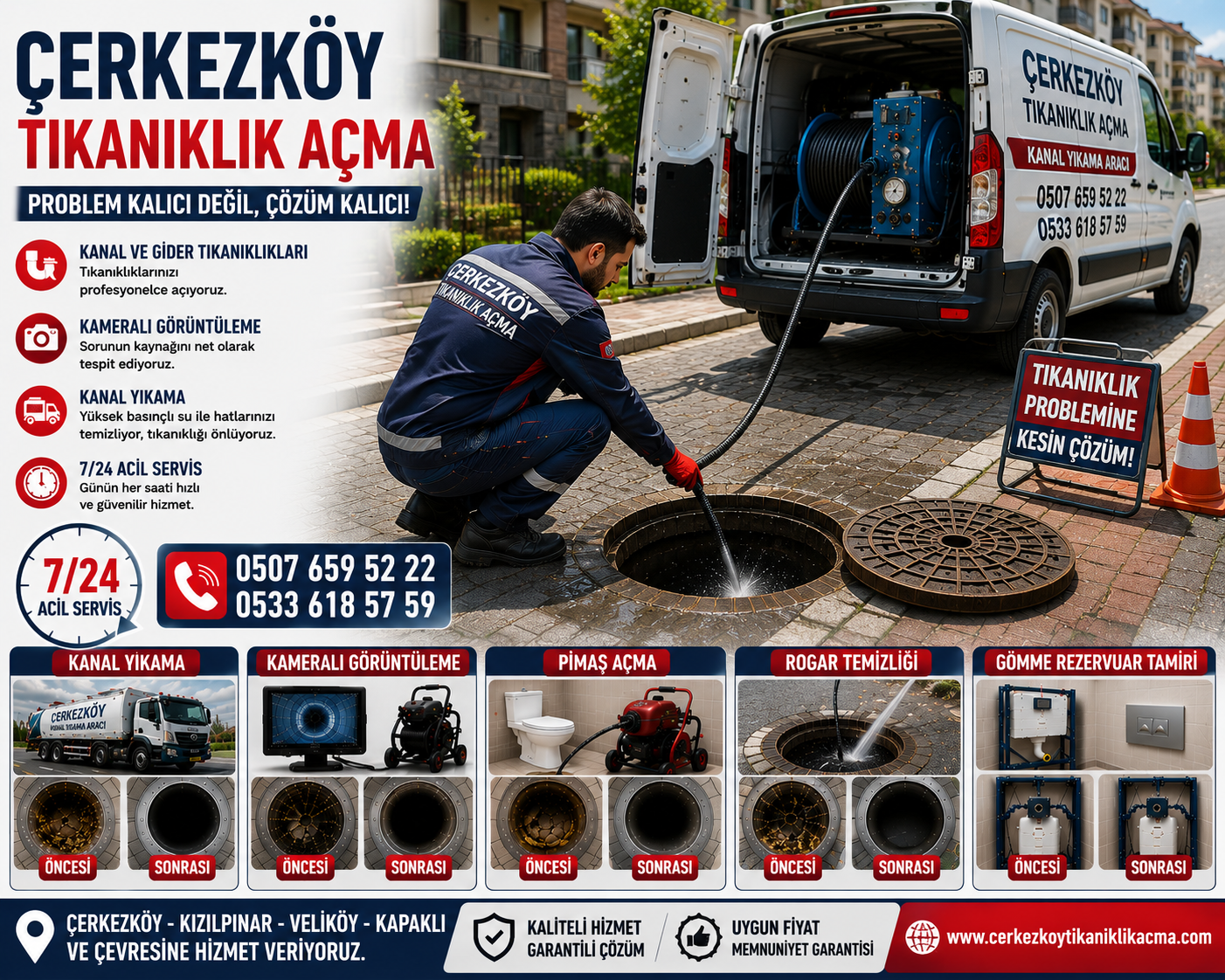 Çerkezköy Ana Gider Hattında Su Neden Yavaş İlerler? – 0507 659 52 22